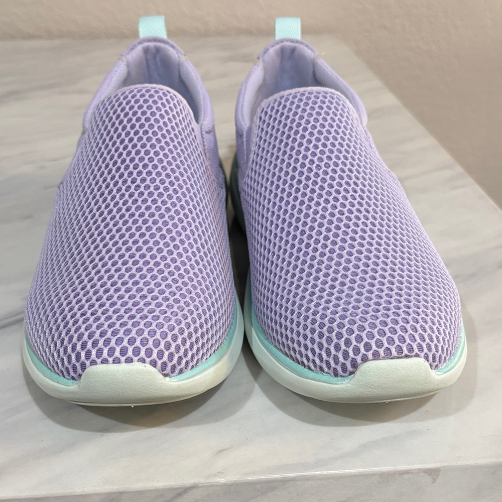 Lavender Slip-On Sneakers
